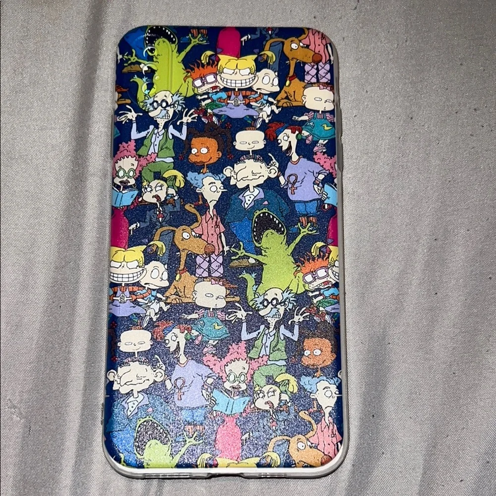 Cartoon Character Phone Case - Multicolor